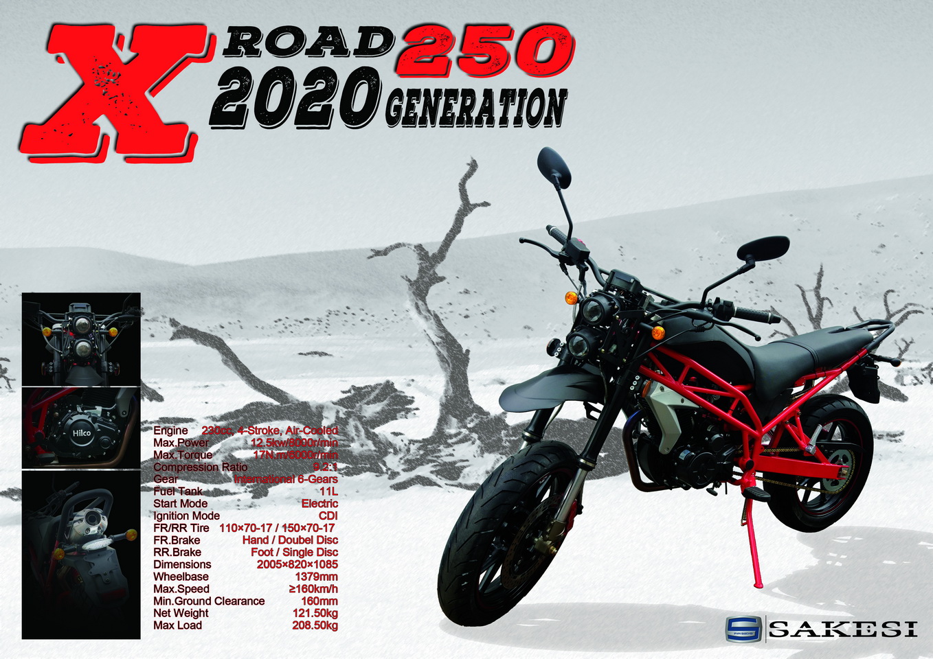 X-ROAD 250 Catalogue